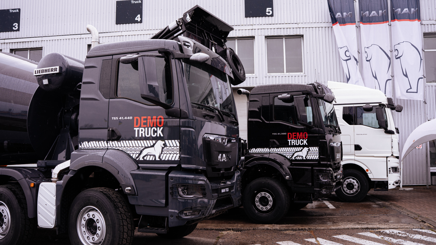 Виставка вантажних автомобілів MAN у Львові